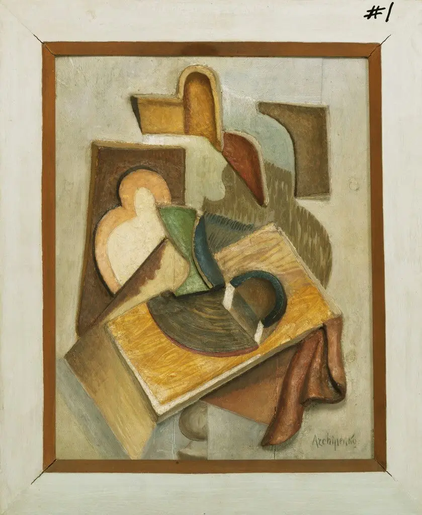 Glass on a Table by Alexander Archipenko
