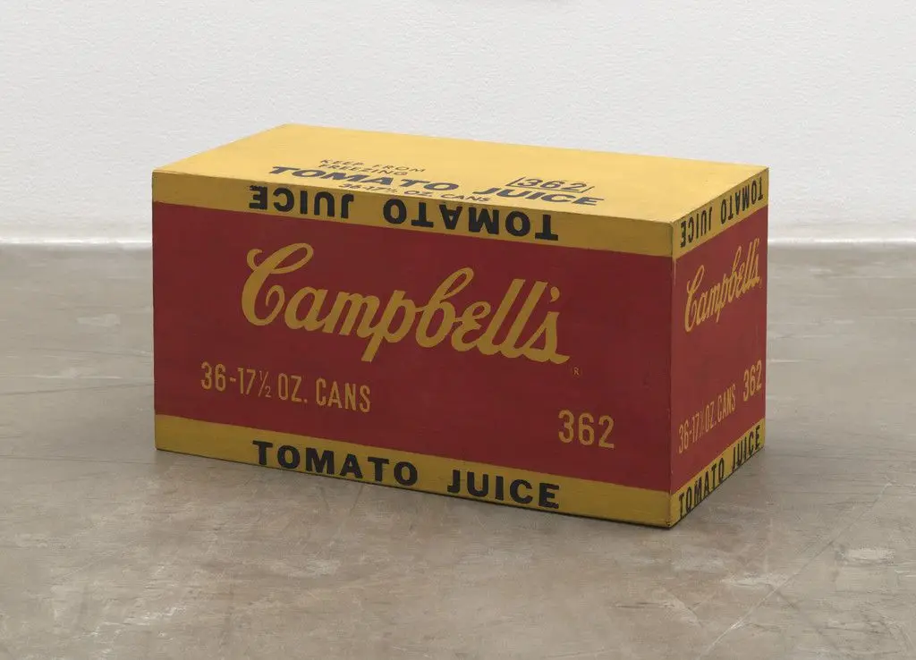 Campbell's Tomato Juice Box by Andy Warhol