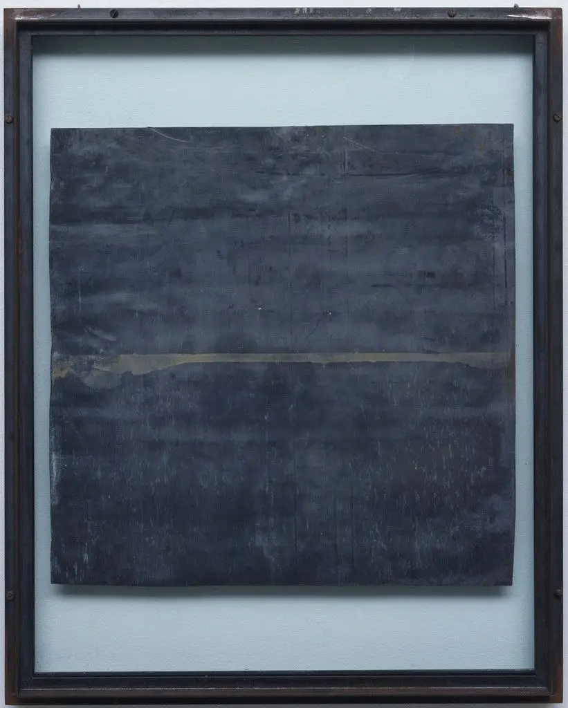 A Rolled Banner - Hare's Blood by Joseph Beuys