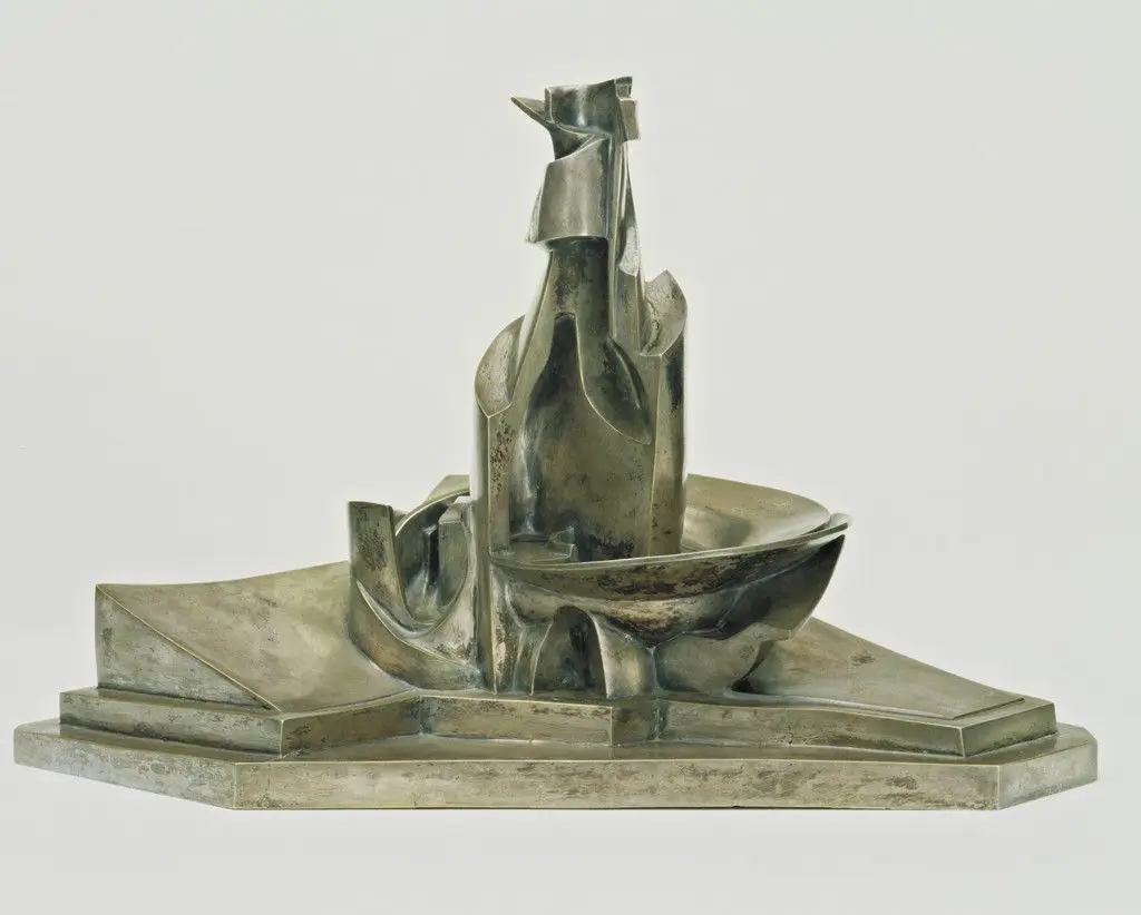 Development of a Bottle in Space by Umberto Boccioni