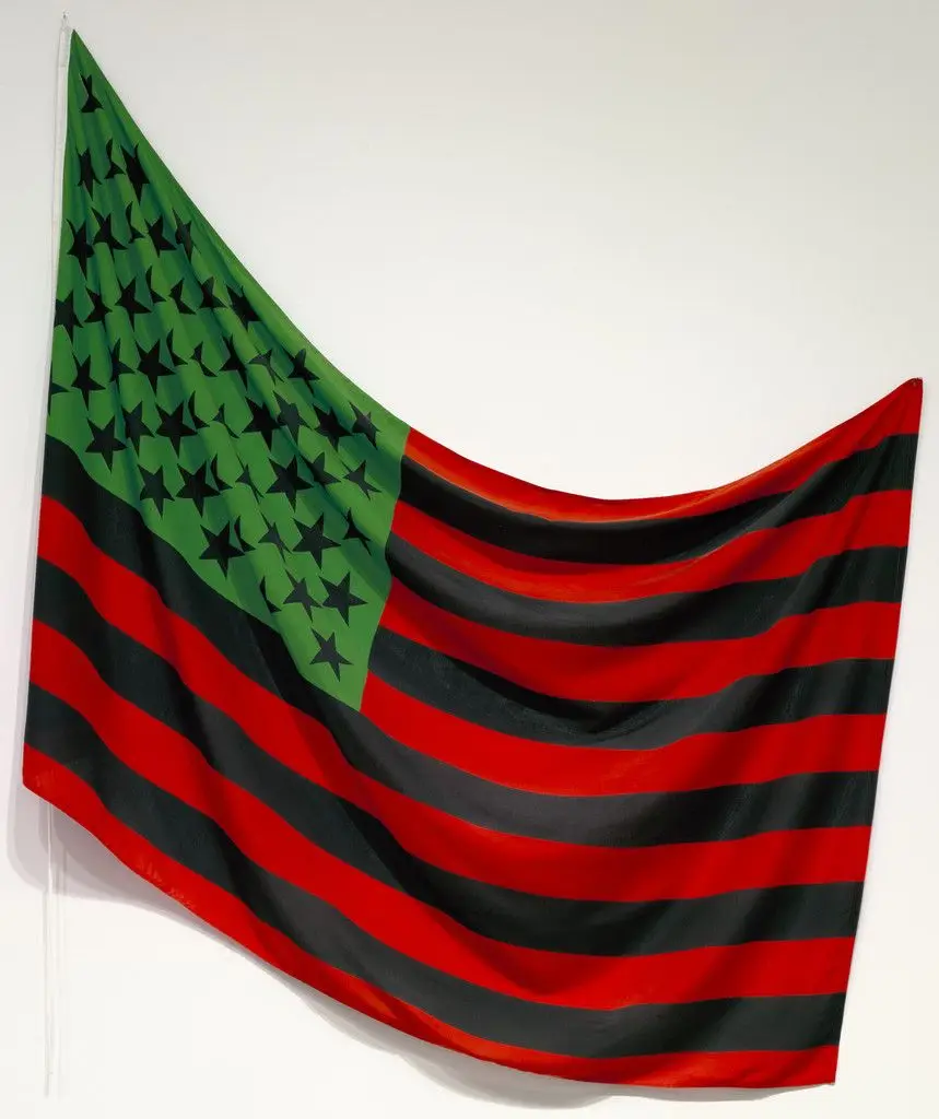 African-American Flag by David Hammons