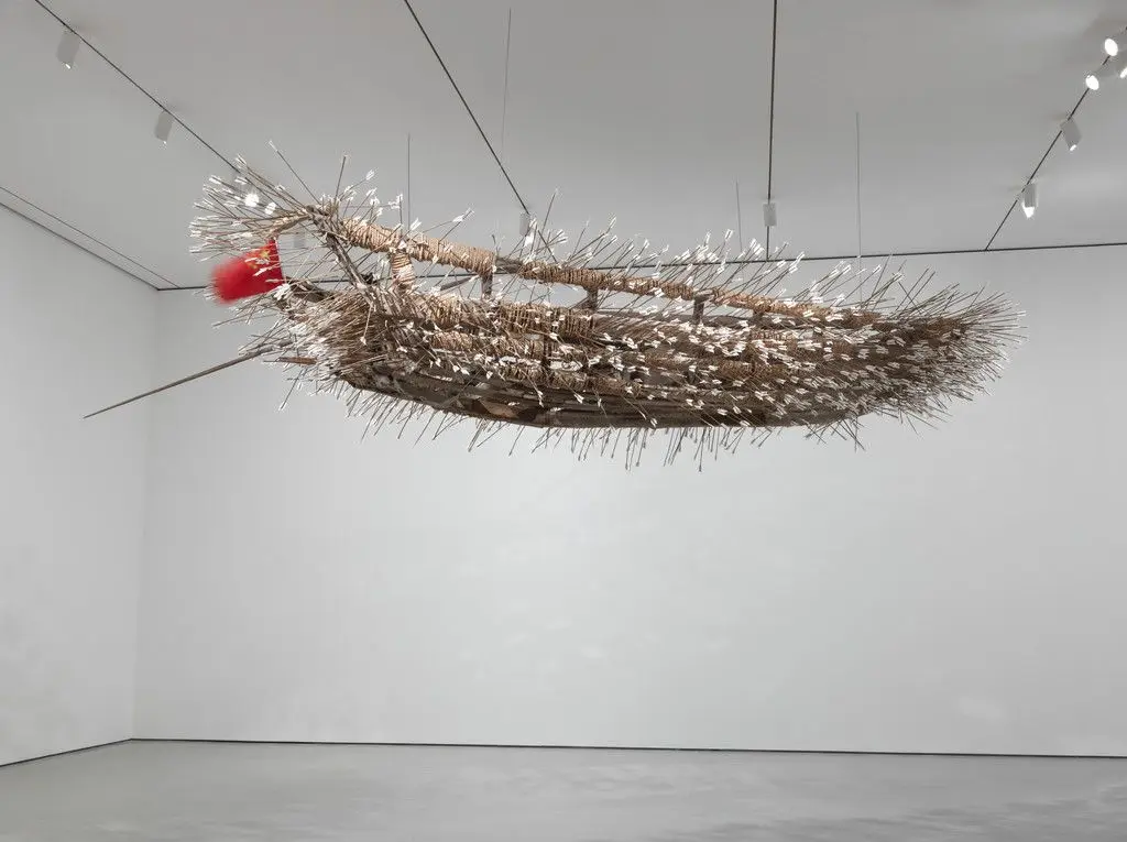 Borrowing Your Enemy's Arrows by Cai Guo-Qiang