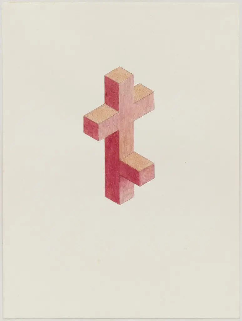 Untitled (Modified Cross) by Iran do Espirito Santo