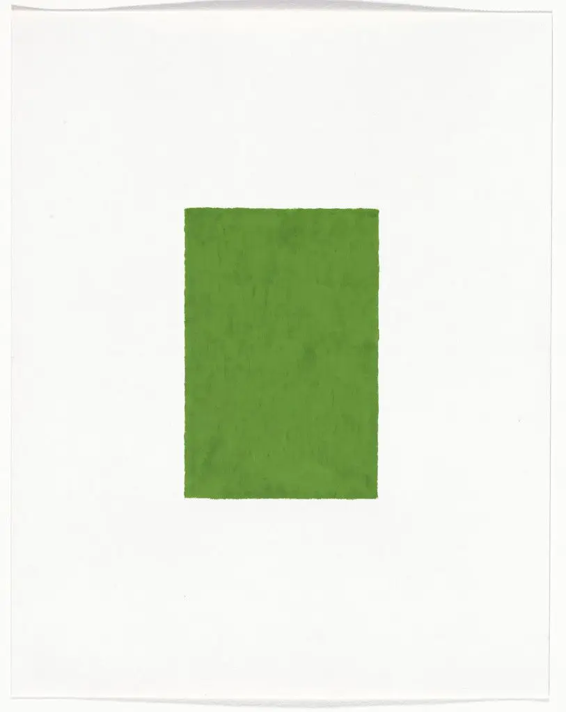 Untitled (green field) by Iran do Espirito Santo
