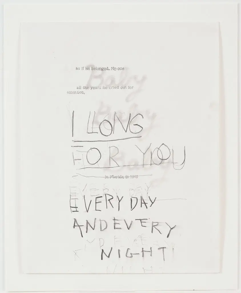 as if he belonged. No one, by Jack Pierson