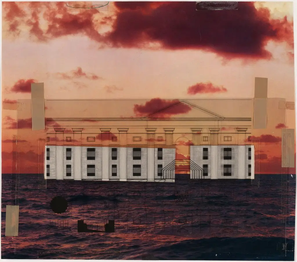 Housing, project (Elevation) by Alessandro Mendini