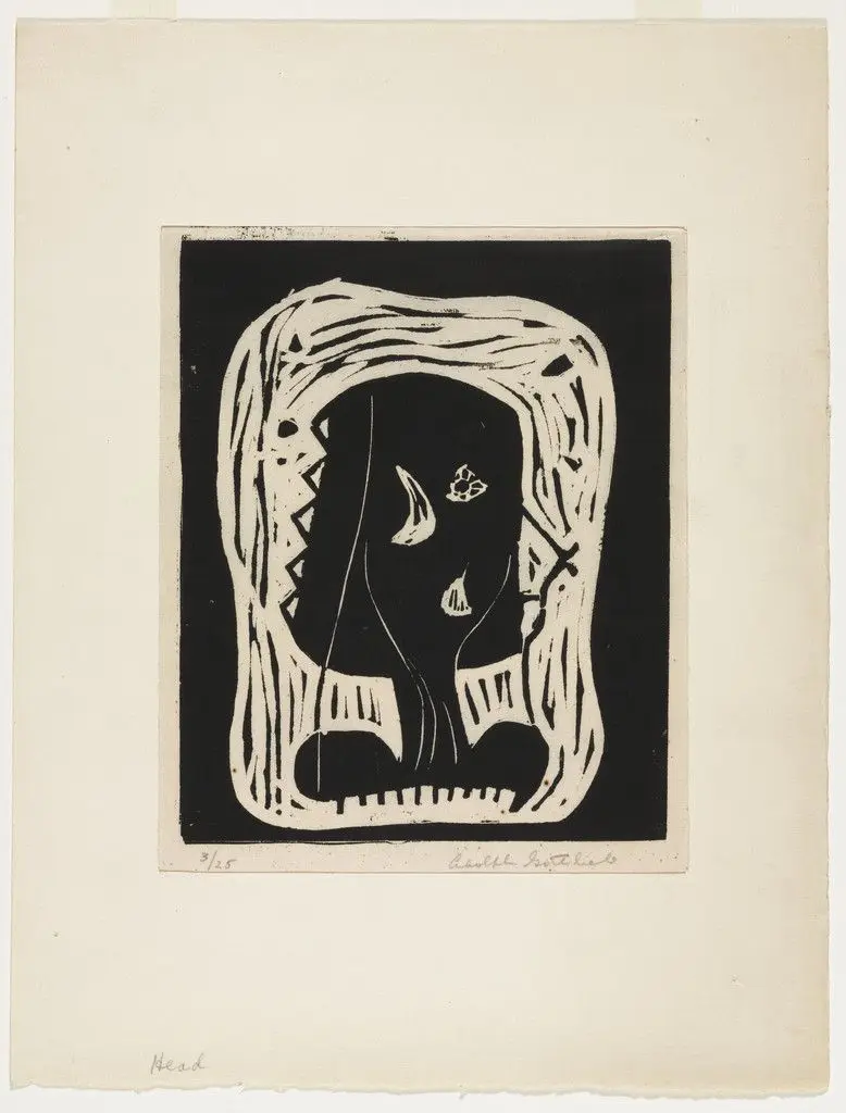 Head by Adolph Gottlieb