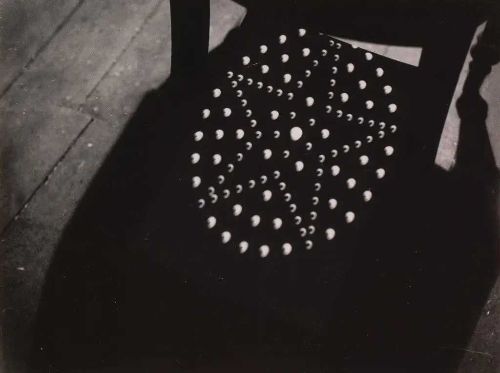 Play of Light Around a Chair by Raoul Hausmann