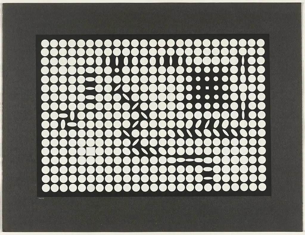 Betelgeuse from the portfolio Cinétique III by Victor Vasarely
