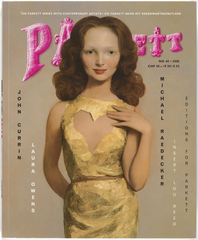 Parkett no. 65 by John Currin, Laura Owens, Michael Raedecker, Lou Reed, Nic Hess, Various Artists