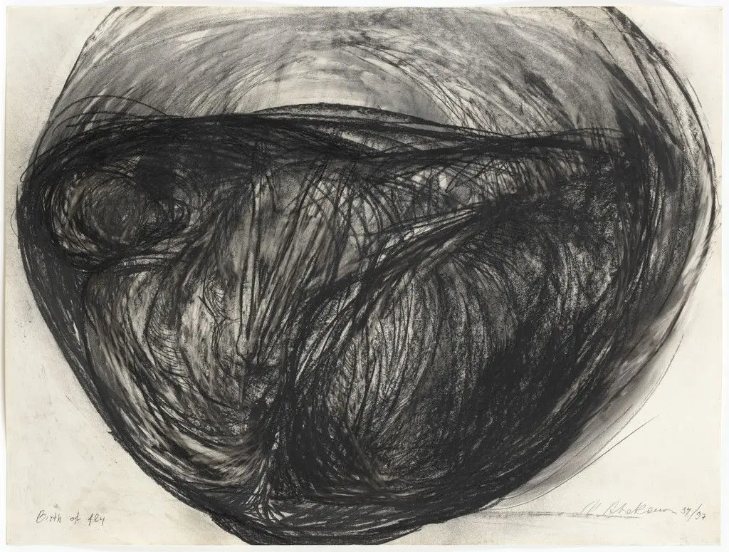 Birth of Fly by Magdalena Abakanowicz