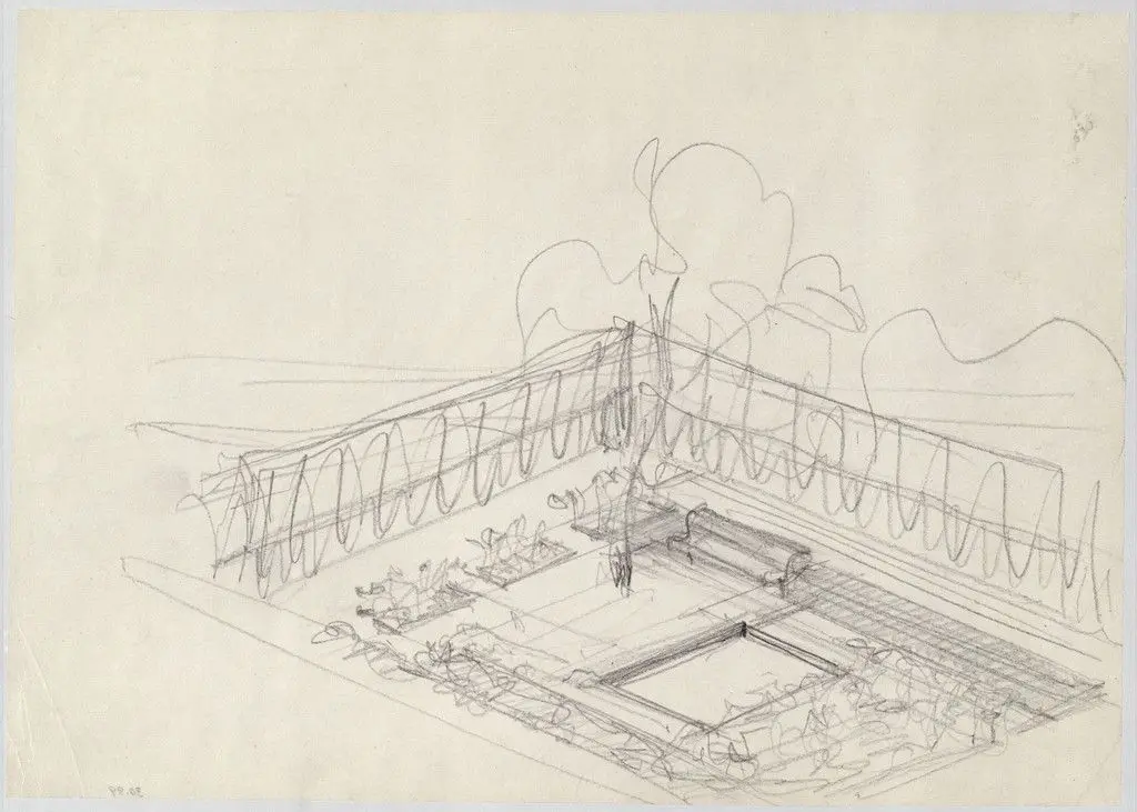 Wolf House, Gubin, Poland by Ludwig Mies van der Rohe