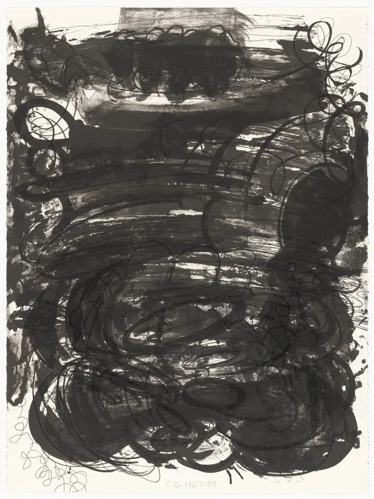 Black (5th) from Red Shift by Carroll Dunham