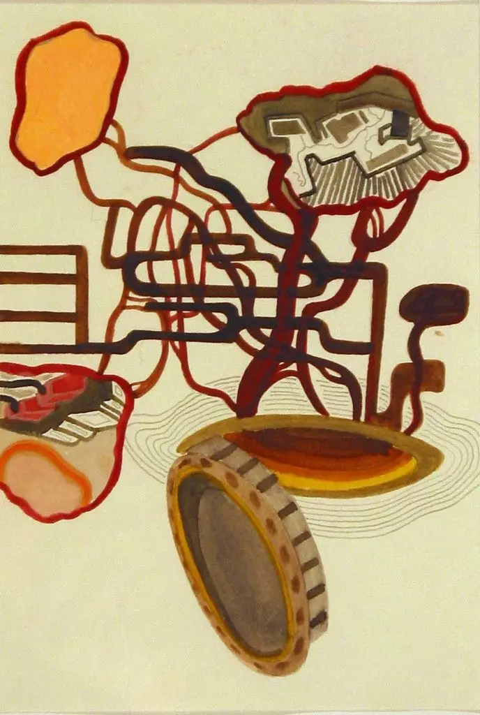 Untitled (Pacific No. 48: Time to go home) by Franz Ackermann