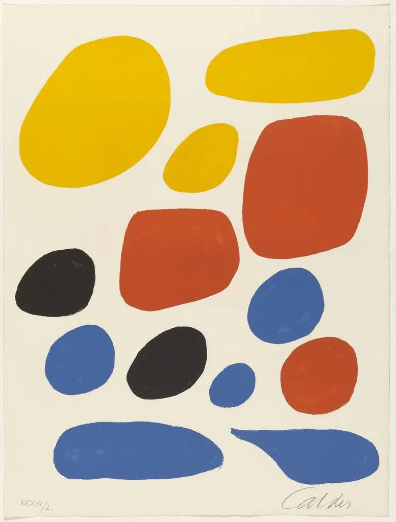 Untitled from Flight by Alexander Calder