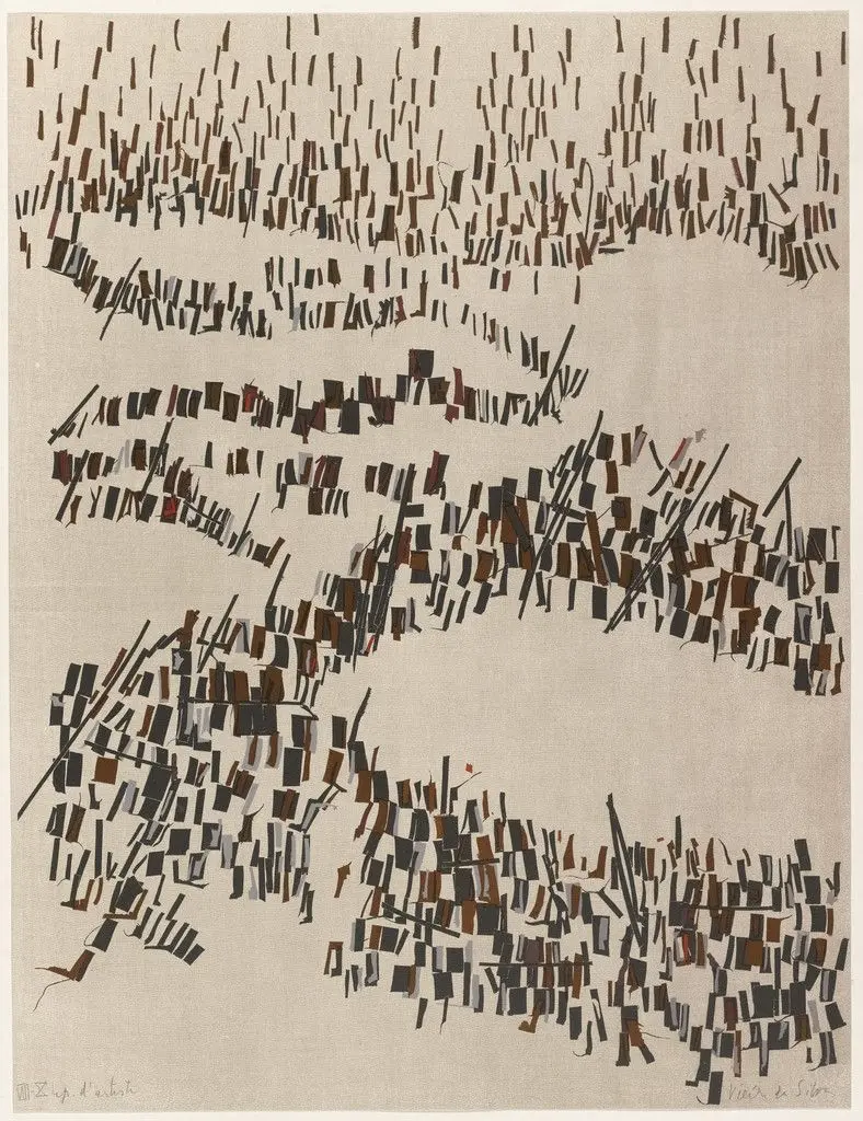 Untitled from Flight by Maria Helena Vieira da Silva