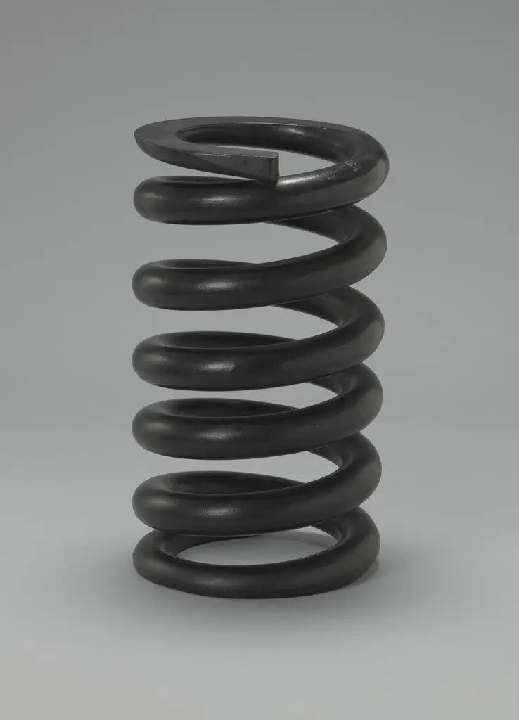 Railroad Car Spring by American Steel & Wire Co., Worcester, MA