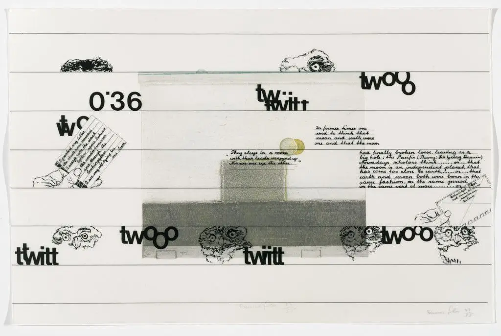 Plate (folio 14) from One Day by Eduard Flor