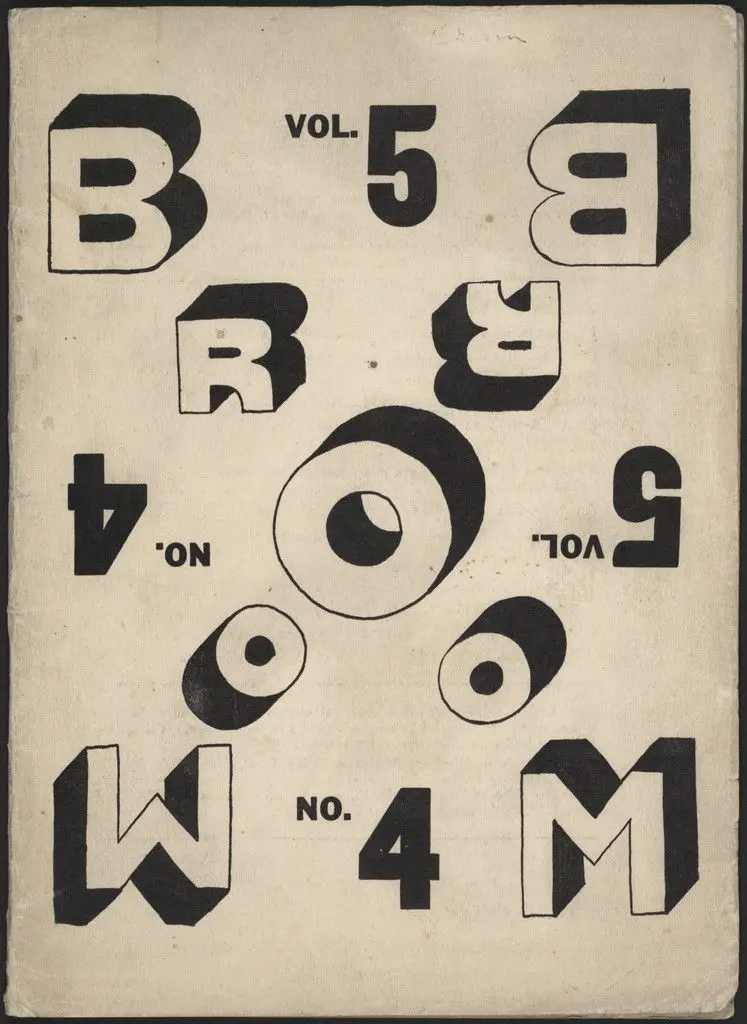 Broom, vol. 5, no. 4 by El Lissitzky