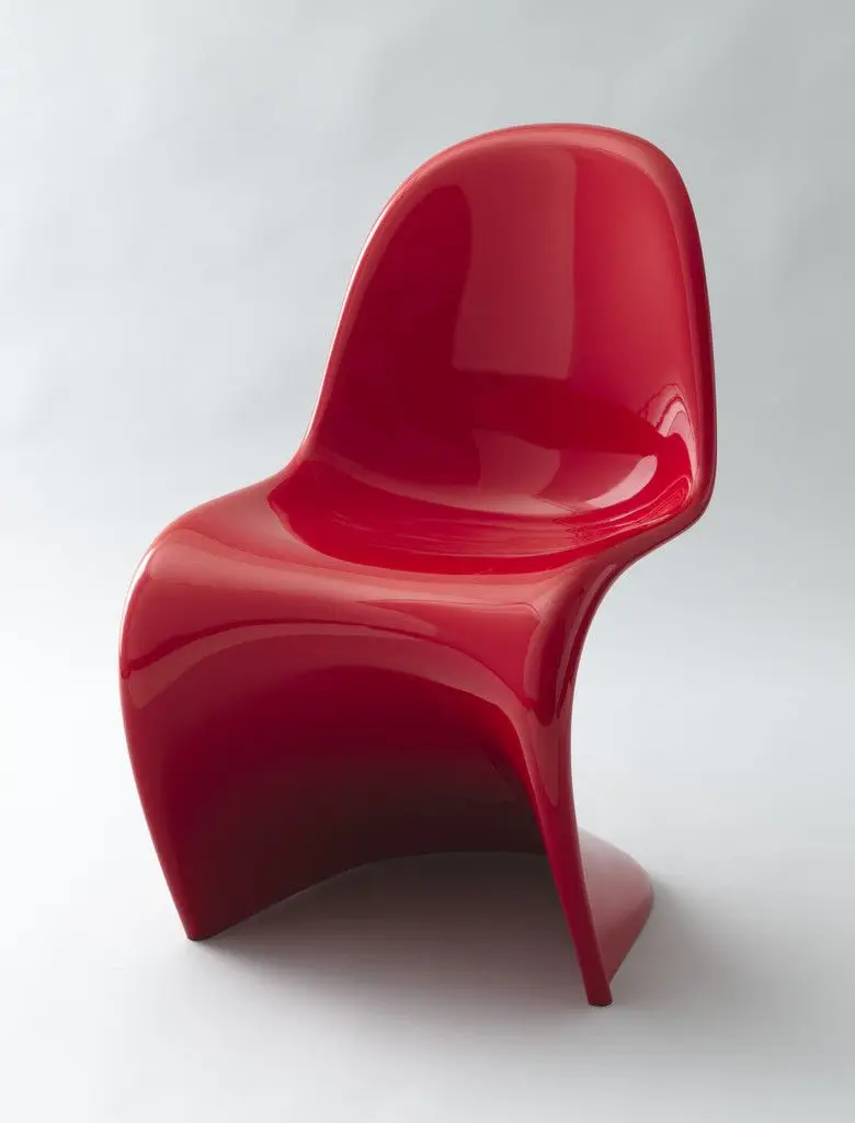 Stacking Side Chair by Verner Panton