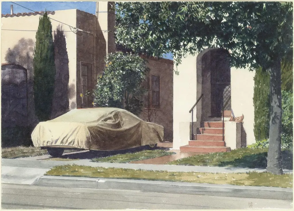 Covered Car, Alameda by Robert Bechtle