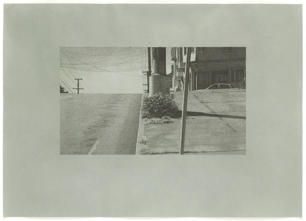 Potrero Intersection - De Haro and Southern Heights by Robert Bechtle