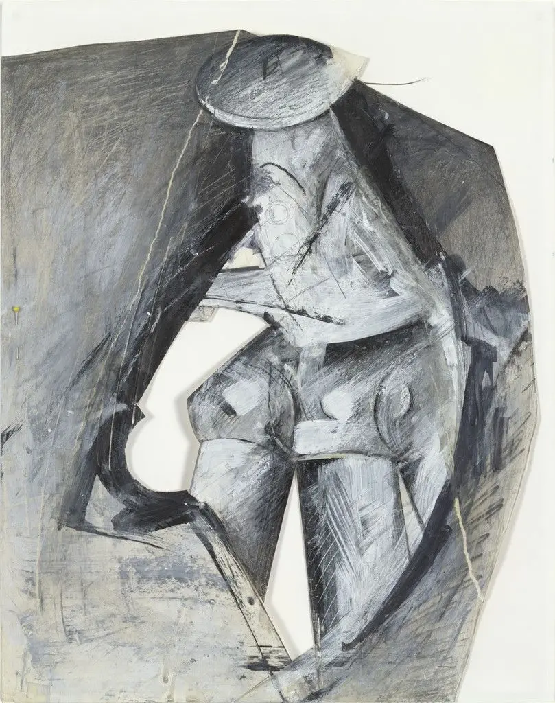 Untitled (Tripod) by Jay DeFeo