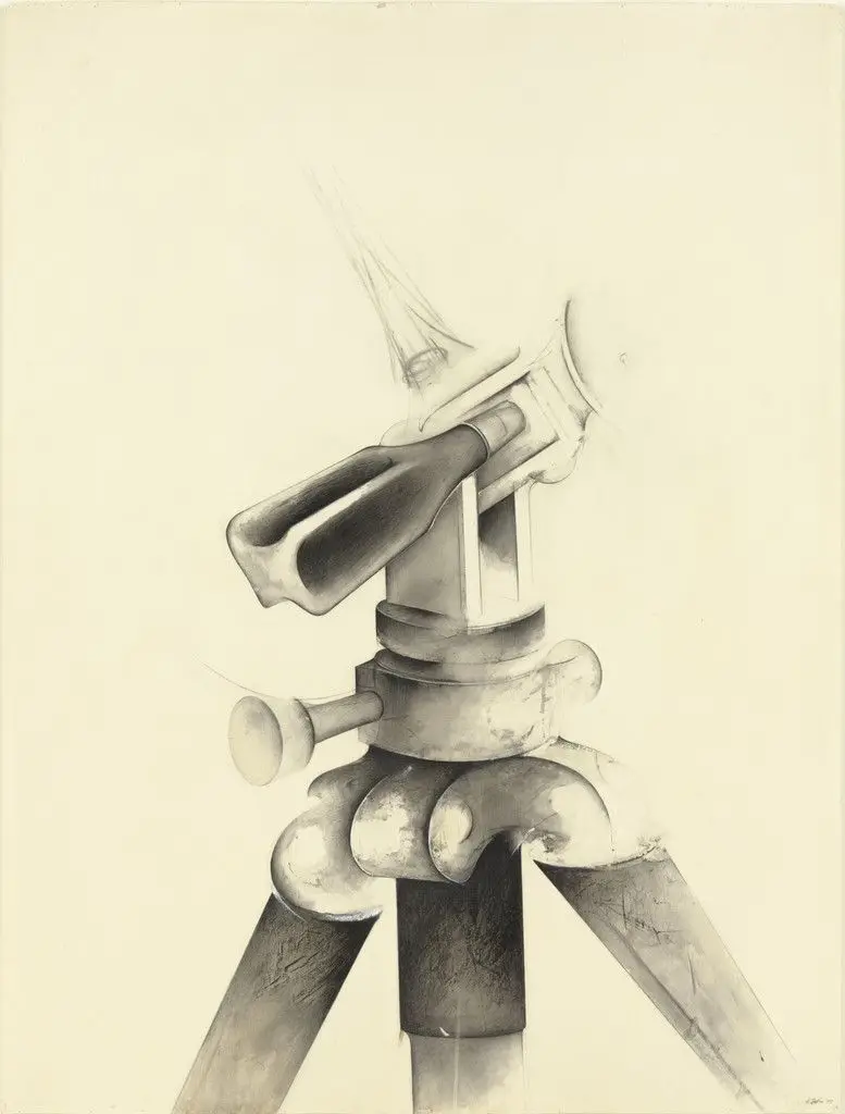 Untitled (Tripod) by Jay DeFeo