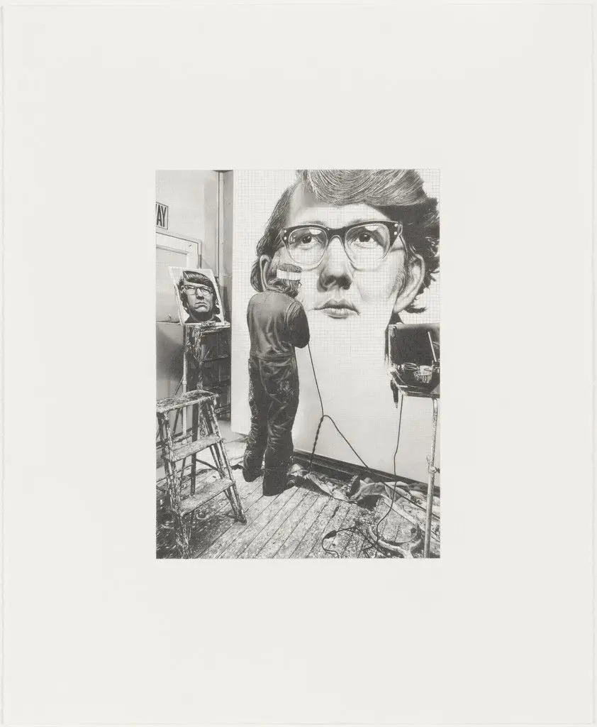Chuck Close by Dan Fischer