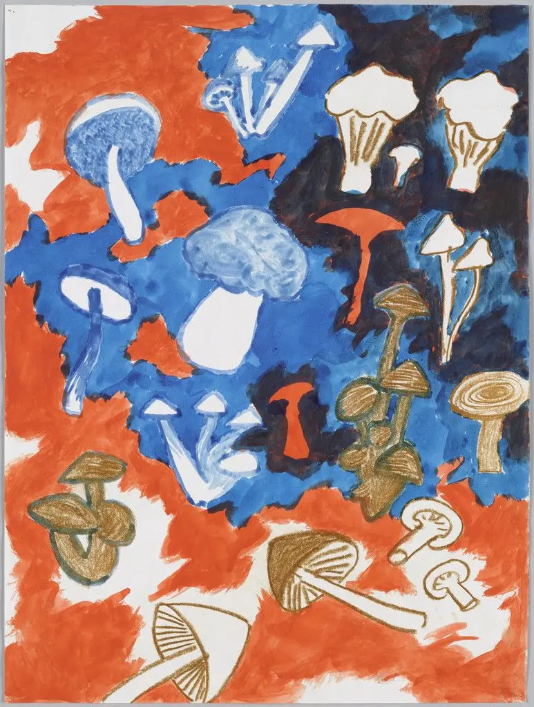 Untitled (mushrooms) by Ingeborg Gabriel