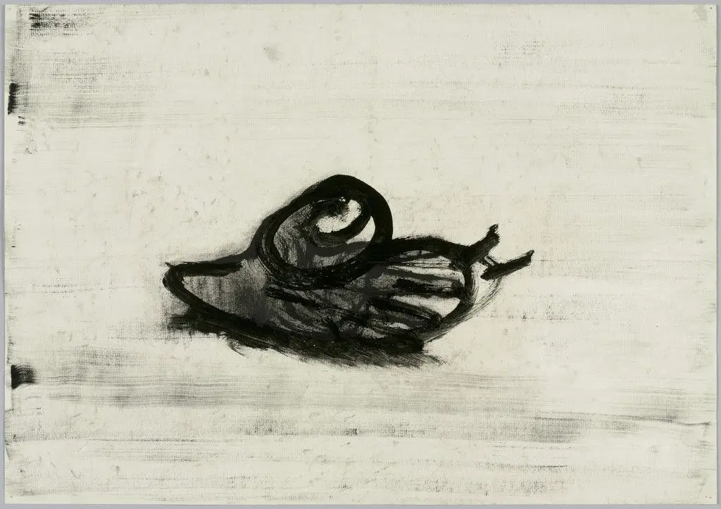 Untitled (snail) by Ingeborg Gabriel