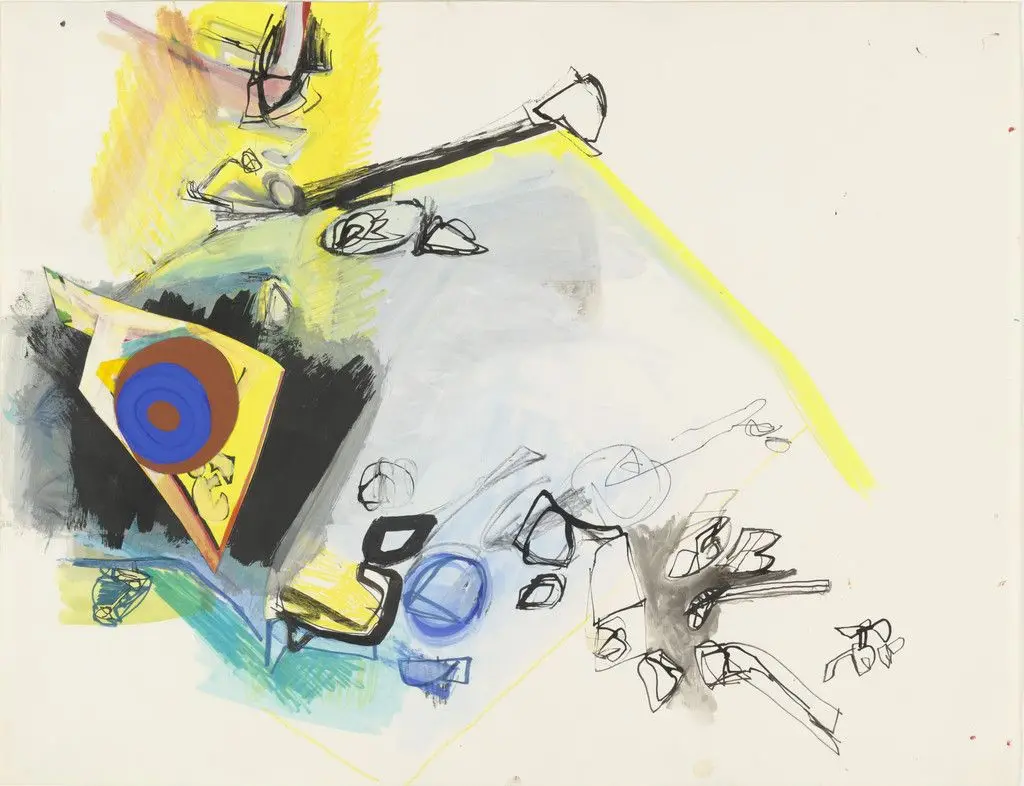 No title by Eva Hesse