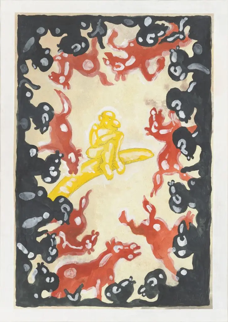 Untitled by Jörg Immendorff