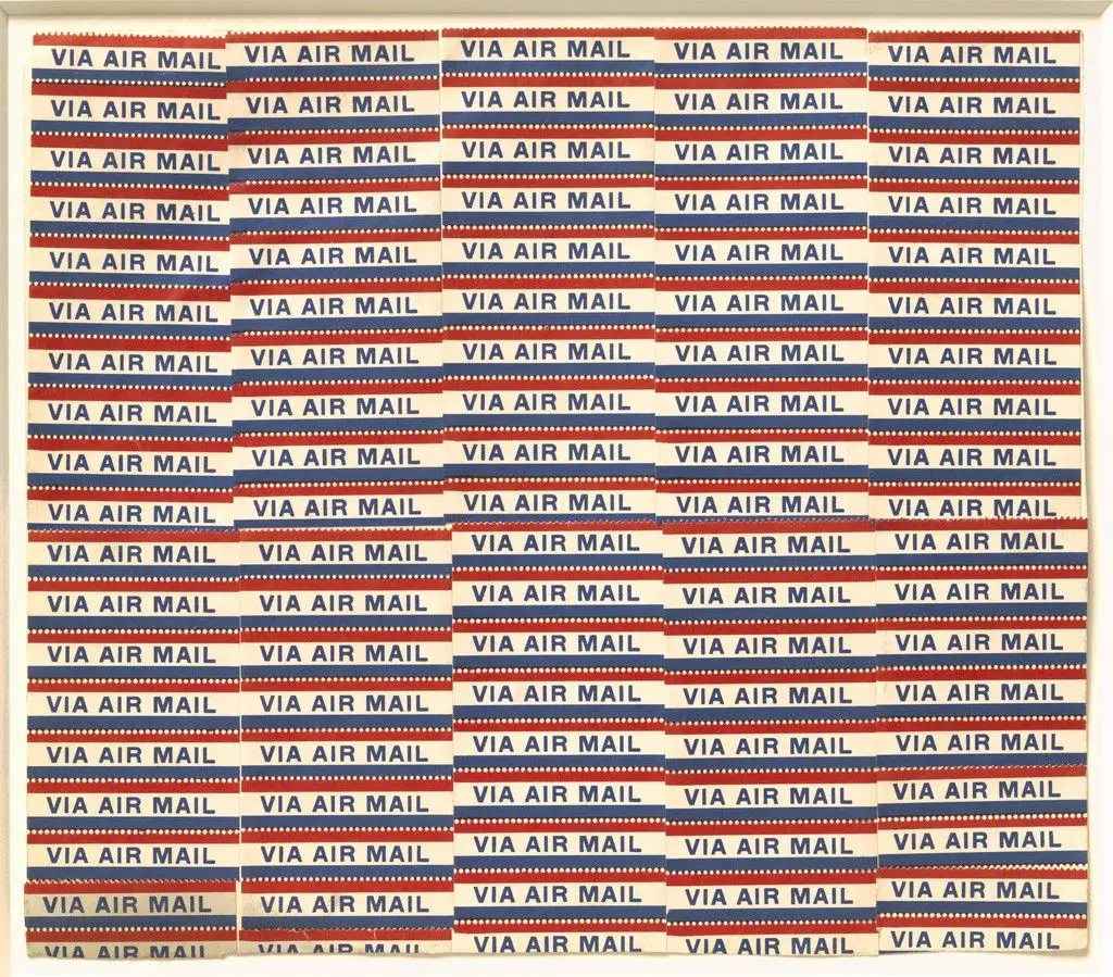 Airmail No. 2 Accumulation by Yayoi Kusama