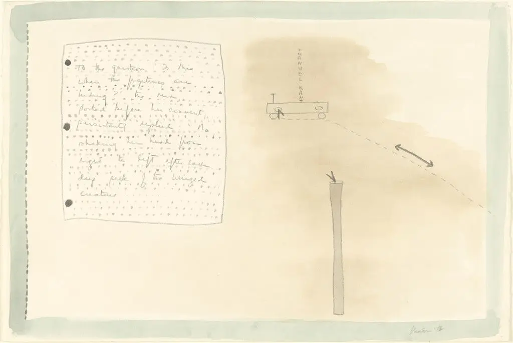 Imanuel Kant by Ree Morton