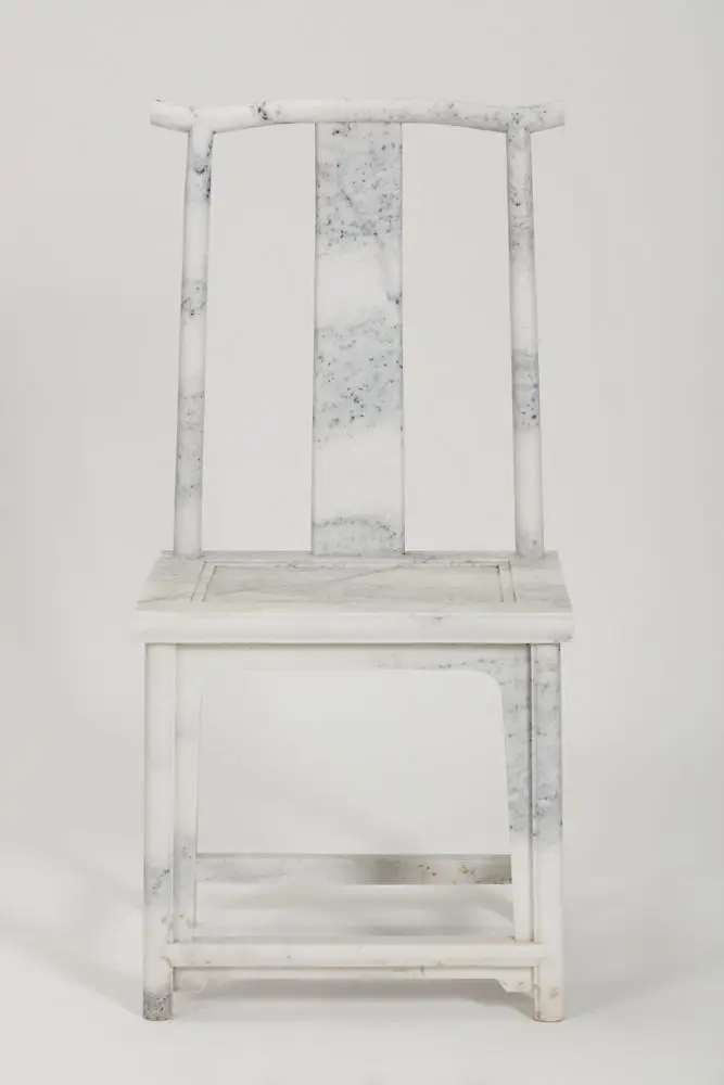 Marble Chair by Ai Weiwei