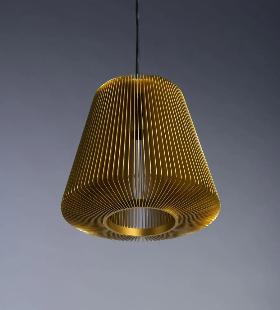 'Bramah' pendant light by Michael Young