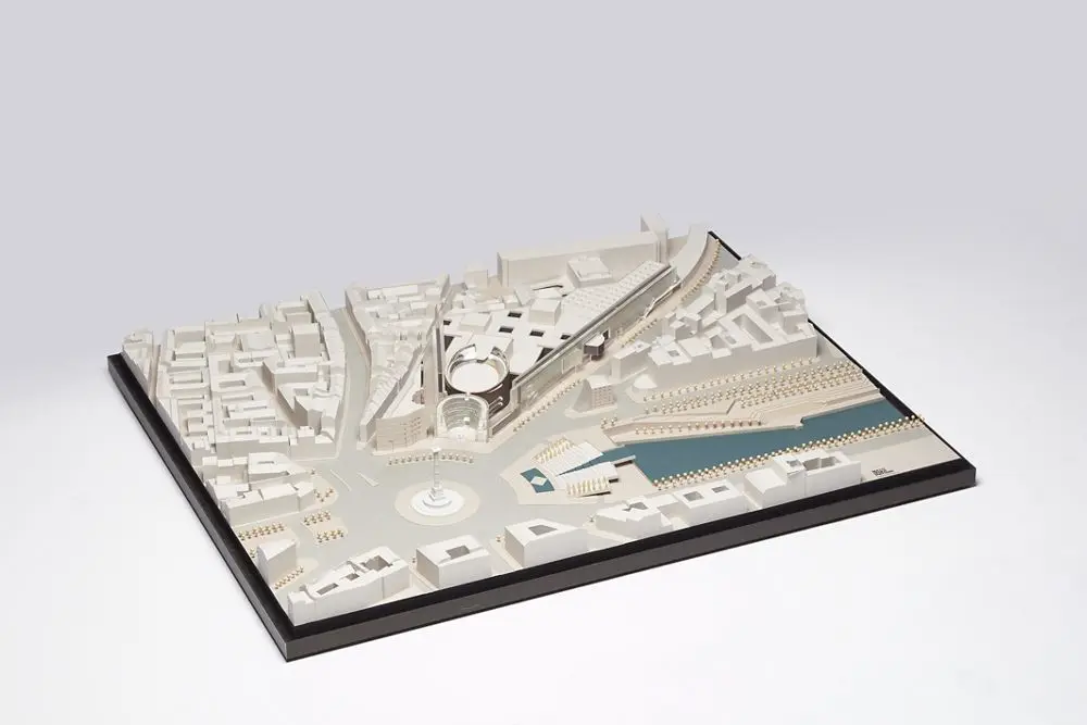 Model, International Competition for Bastille Opera, Paris, France by Rocco Yim