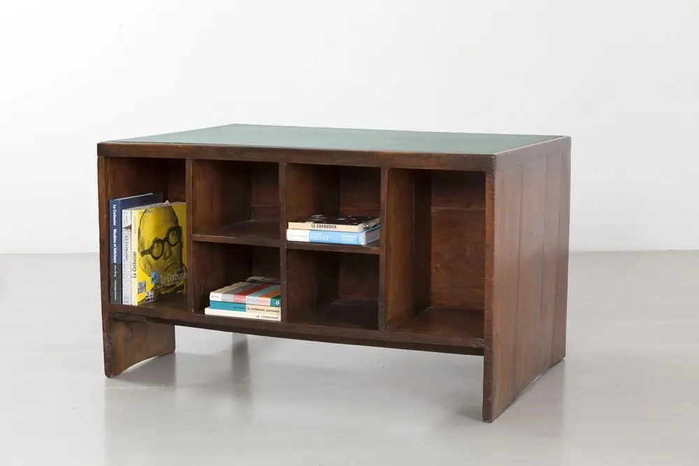 Office desk, Chandigarh, India by Pierre Jeanneret