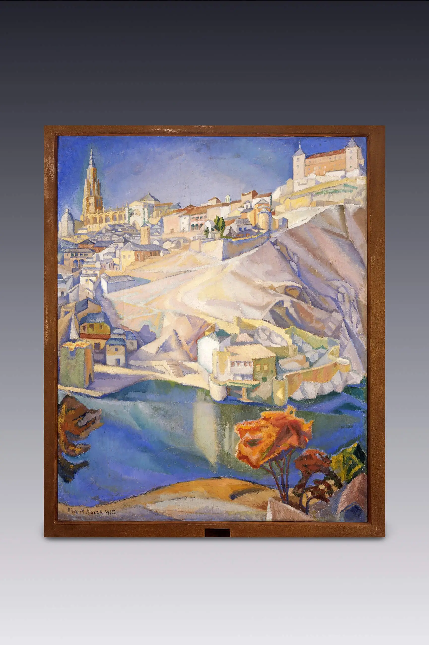 Vista de Toledo by Diego Rivera