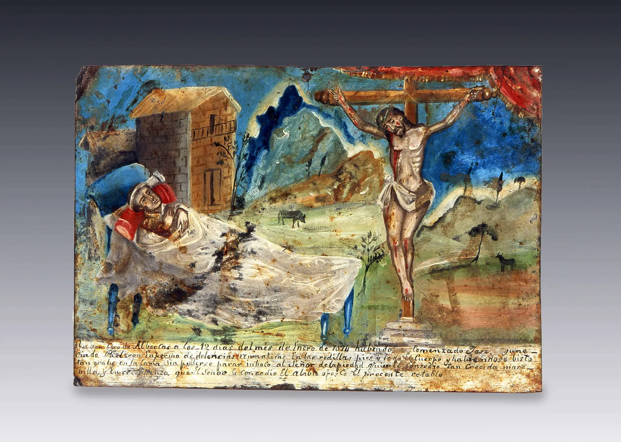 Retablo al Senor de la Piedad by Anonimo