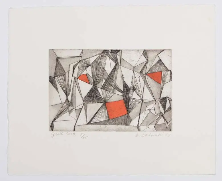 Grid Lock by Dorothy Dehner