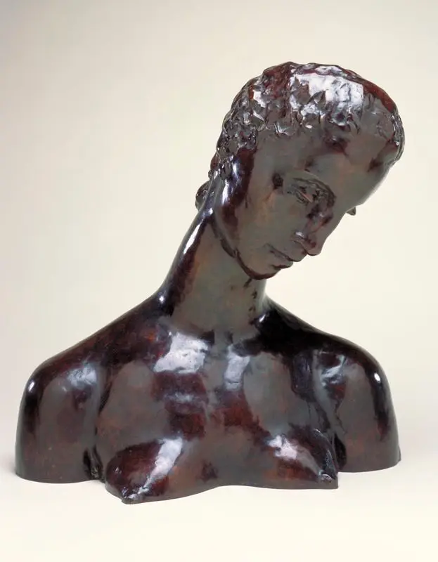 Woman with Head Bowed (Geneigter Frauenkopf) by Wilhelm Lehmbruck