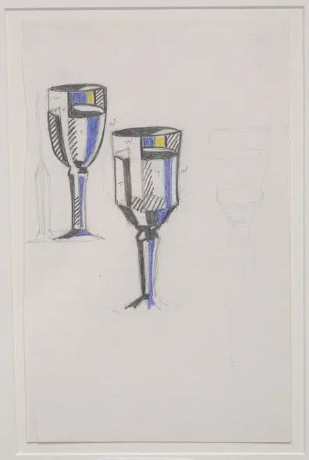 Glass Sculpture (Studies) by Roy Lichtenstein