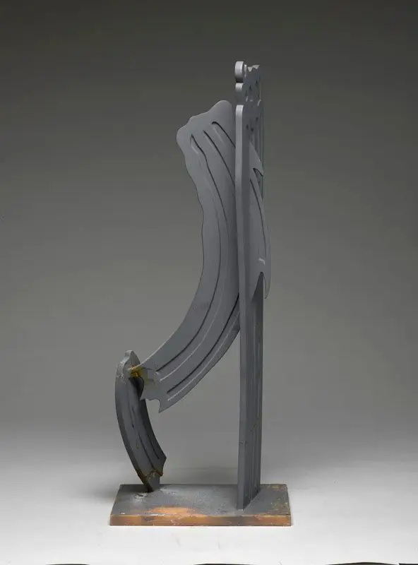 Small Three Brushstrokes (Test Cast) by Roy Lichtenstein