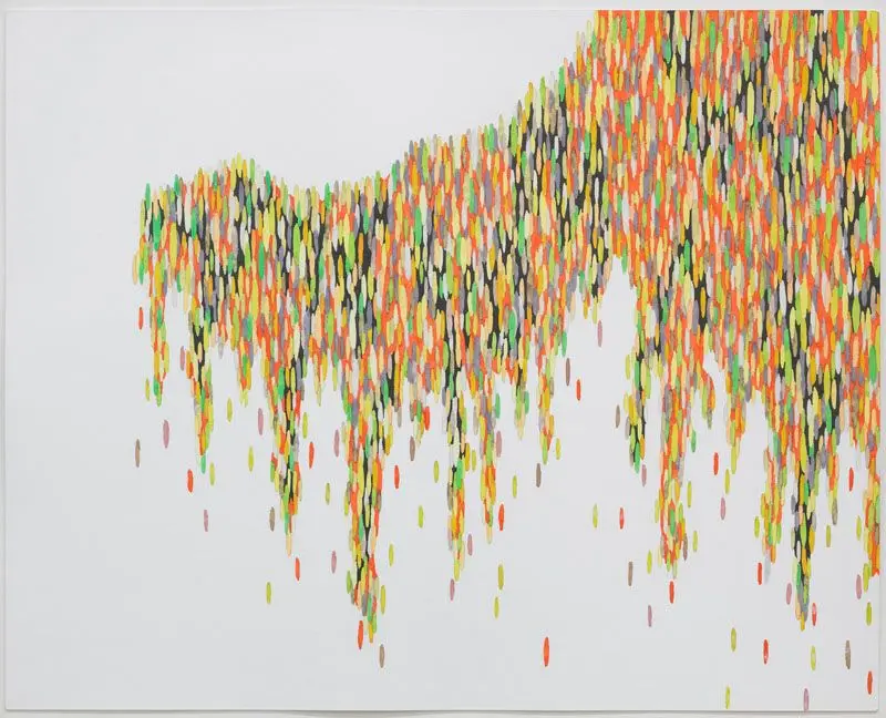 Overhead Series (Burnt Orange) by Teresita Fernández