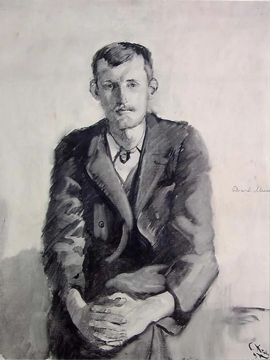 Maleren Edvard Munch [Maleri] by Krohg, Christian