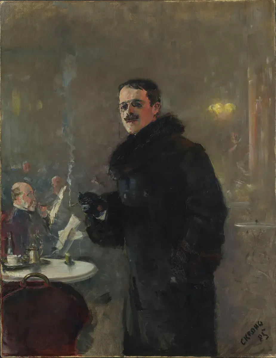 Maleren Gerhard Munthe [Maleri] by Krohg, Christian