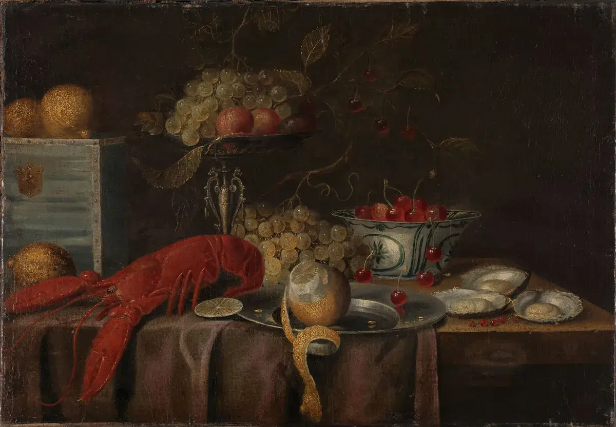 Stilleben [Maleri] by Uidentifisert, hollandsk
