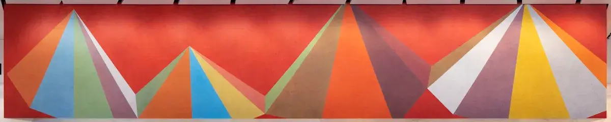 Wall Drawing #839 [Maleri] by LeWitt, Sol